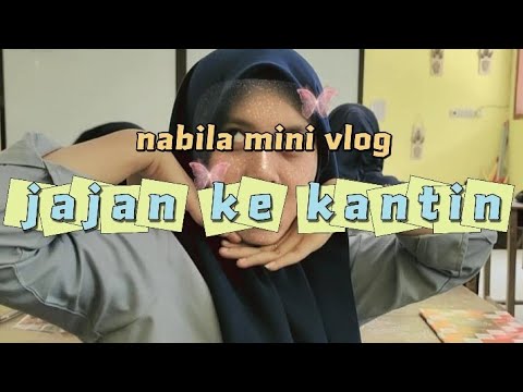 ke kantin bersama mimin dan wawa 🤟🏾😱🥴🌈✌🏽