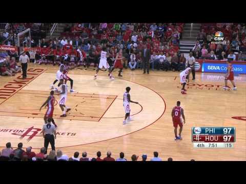 TJ McConnell Pushing Ball in Transition