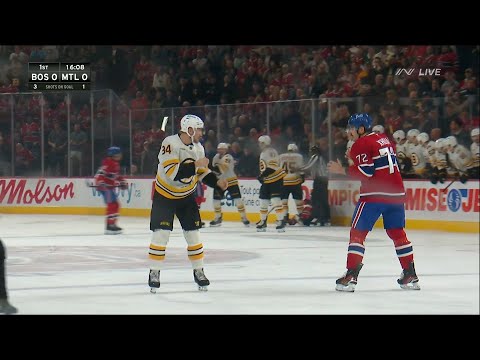 Tanner Jeannot fights Arber Xhekaj 11/15/25