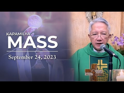 September 24, 2023 | 𝐊𝐚𝐩𝐚𝐦𝐢𝐥𝐲𝐚 𝐒𝐮𝐧𝐝𝐚𝐲 𝐌𝐚𝐬𝐬 | The Generosity of God
