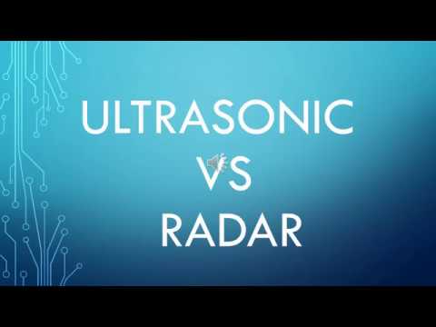 Ultrasonic VS Radar