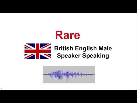 How to Pronounce Rare