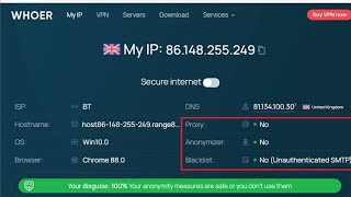 Port & Proxy Setup Whoer.net 100% Setup Guide Video .