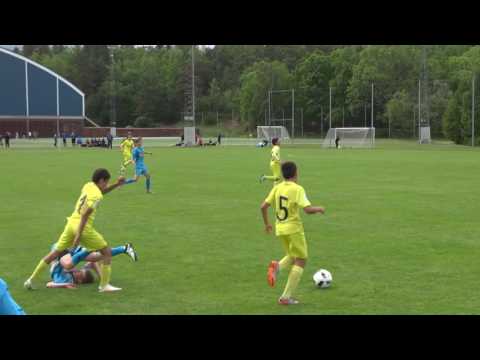 Nacka invitational cup U12 2016 FC Nordsjaelland – IF Villareal CF Resultat 1-6