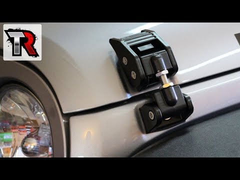 Rugged Ridge Hood Latch Install - Jeep Wrangler JK