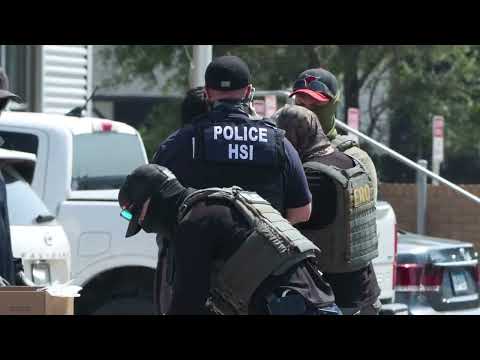RIDING with ICE - Inside a Workplace Raid with ICE Agents in Omaha