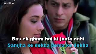 Download lagu Kabhi Alvida Naa Kehna | OST - Kabhi Alvida Naa Kehna 2006 | (karaoke no vocal cewek) | Lyrics - Sh@ mp3