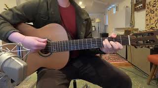 Yes It Is- The Beatles (John&#39;s Classical Guitar) Note for Note!