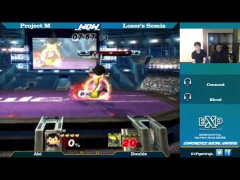 WDW - 12/23/15 - Aki (Ness) vs Double (Lucario) - Loser's Semis