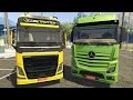 Volvo FH 460 para GTA 5 vídeo 6