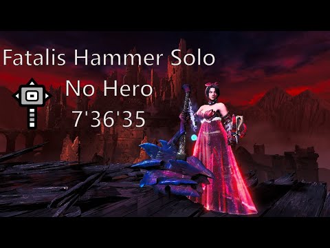 MHW:IB | Fatalis Hammer Solo 7'36"35