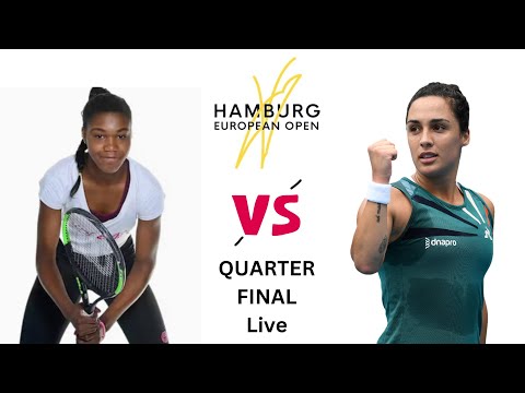 Noma Akugue Noha vs Martina Trevisan | Women's Quarter Final Live | Hamburg European Open Live