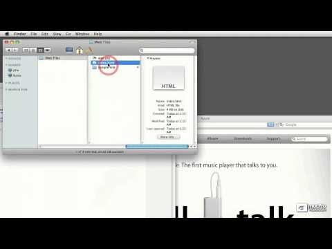 iWeb '09 201: Advanced iWeb - 01. What is HTML