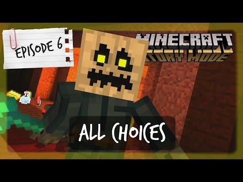 Minecraft Story Mode | ALL CHOICES | Episode 6