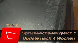 Auto Sprühwachs Vergleich Teil 2 - Rotweiss, Nigrin, Sonax und PolishAngel Rapidwaxx im Test