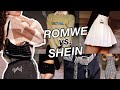 huge romwe shein clothing haul 2021 try on of course