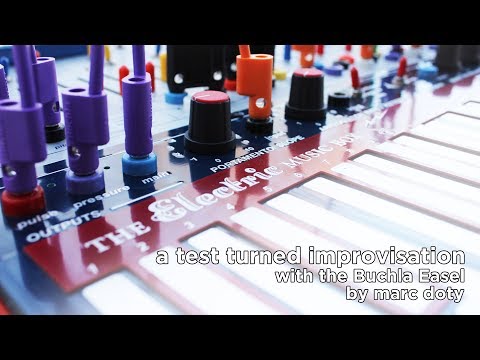 A Test Turned Improvisation- the Buchla Music Easel
