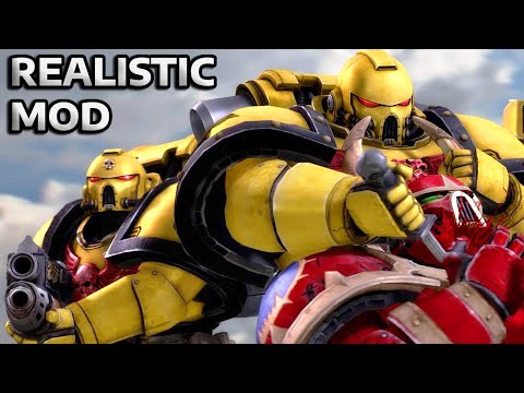Ultimate Mod WARHAMMER 40,000 - Imperial Fists vs Chaos! - Men of War: Assault Squad 2