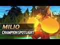 MILIO CHAMPION SPOTLIGHT Gameplay Guide - League of Legends