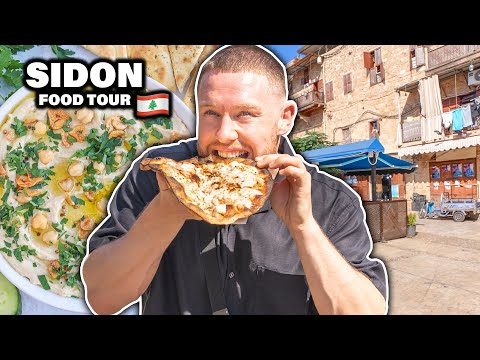 Sidon Food Tour - Hummus, Manakish and more in Lebanon 🇱🇧