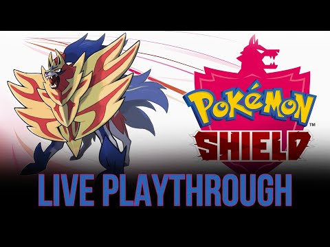 Pokémon Sword and Shield Live Playthrough No Commentary