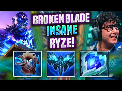 BROKEN BLADE IS INSANE WITH RYZE! - G2 Broken Blade Plays Ryze Top vs Tryndamere! | Season 2022