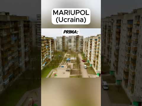 Città prima e dopo la guerra #shorts