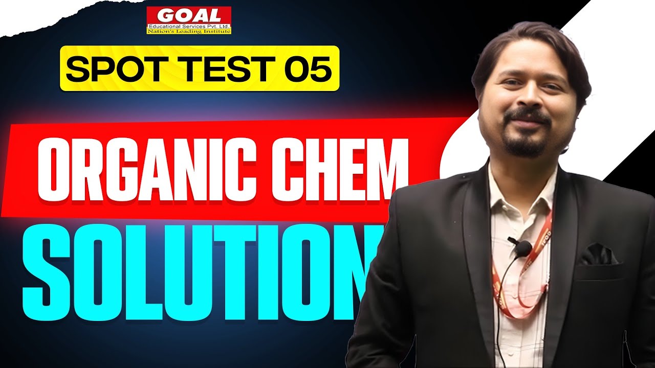 SPOT TEST 05 (ORGANIC CHEM SOLUTION)