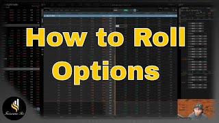 How to Roll Options | Trade Adjustments Explained #investing #trading #optionstrading #stockmarket
