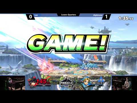 Pinnacle 2018   Smash Ultimate LQ   Len VS Alphicans