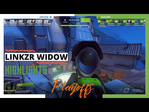 LINKZR WIDOWMAKER Highlights vs Boston Uprising | OWL Season 2020 Playoffs