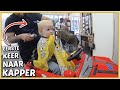 LUCiUS EERSTE KEER NAAR DE KAPPER ✂️ | Bellinga Vlog #2635