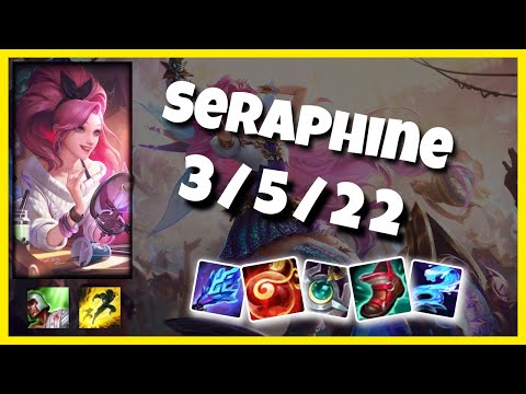 Seraphine Challenger Gameplay S11 Replay 11.3 Support (3/5/22) - BR