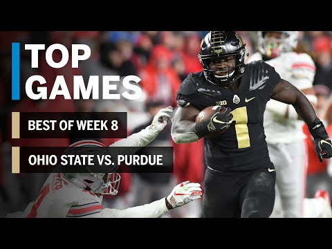 Top Games of 2018: Week 8 | Ohio State Buckeyes vs. Purdue Boilermakers | B1G Football