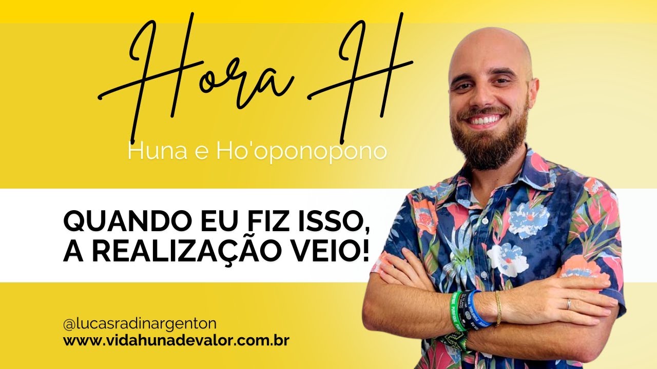 Quer realizar seus sonhos? Adote essa postura com Ho'oponopono