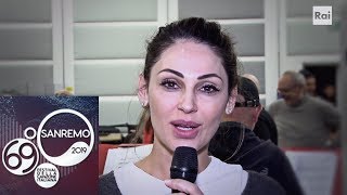 Anna Tatangelo presenta "Le nostre anime di notte" - Festival di Sanremo 2019