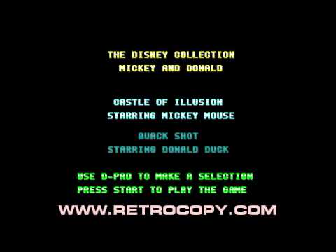 The Disney Collection Megadrive