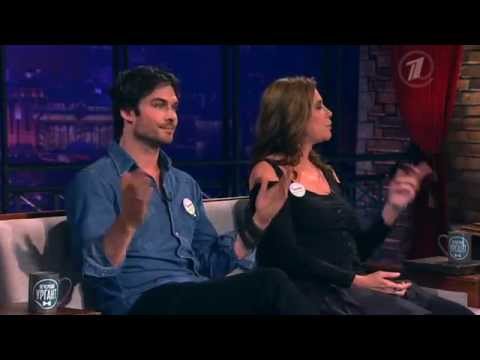 Йен Сомерхолдер (Ian Somerhalder) в программе "Вечерний Ургант", эфир от 29.05.2013