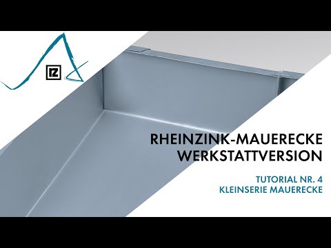 Tutorial: Mauerecke gefalzt - Werkstattversion (💪💪)