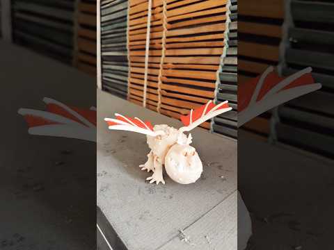 How to train your dragon Meatlug (Gronckle) 3d Printed.  #3d  #design #howtotrainyourdragon #meatlug