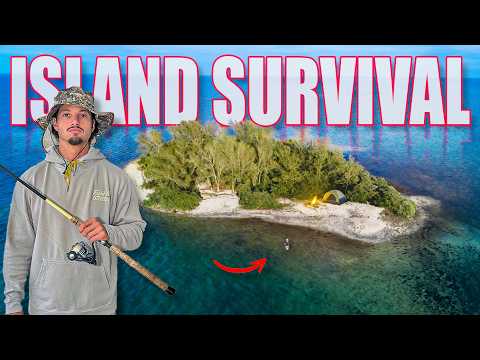 48Hrs Stranded on Florida's Remote Islands... (Primitive Camping & Fishing)