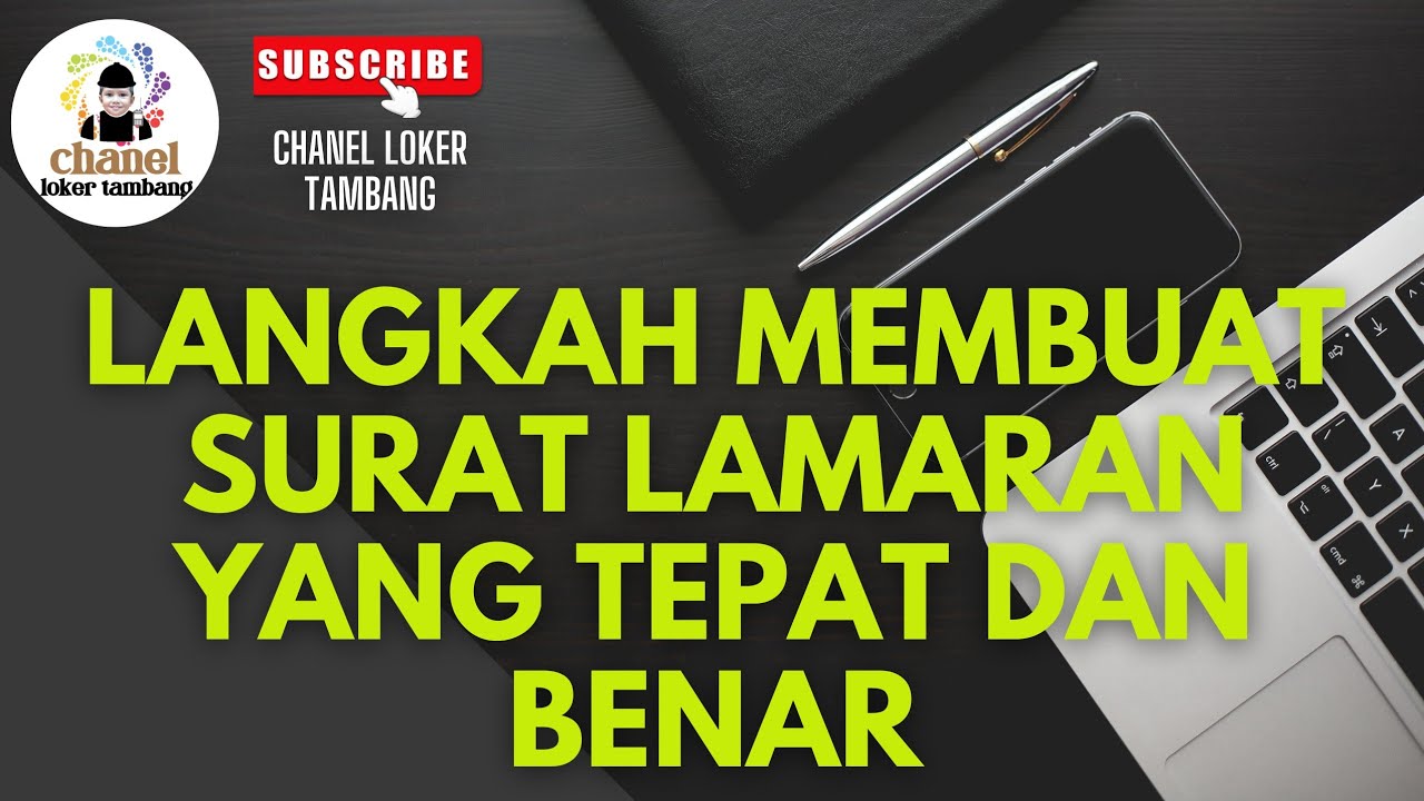 Langkah membuat surat lamaran yang tepat dan benar. #lokerhariini #freshgraduate #suratlamarankerja.