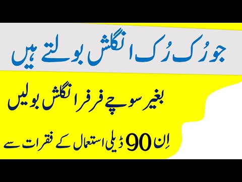 90 English Conversation Practice Sentences with Urdu Translation | @Vocabineer