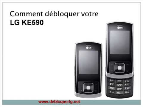 comment debloquer lg ke590