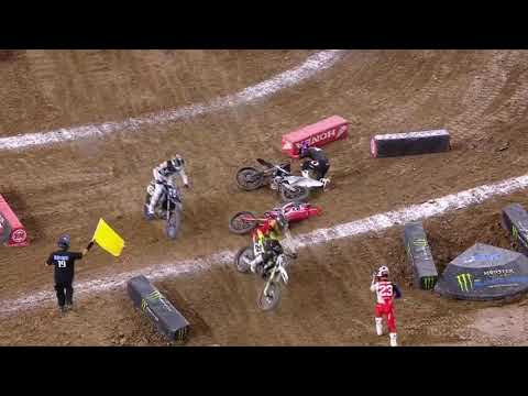 Supercross Round #1 450SX Highlights | Houston, TX, NRG Stadium | Jan 16, 2021 #supercross