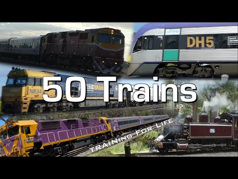 50 Trains in 15 Minutes + Challenge