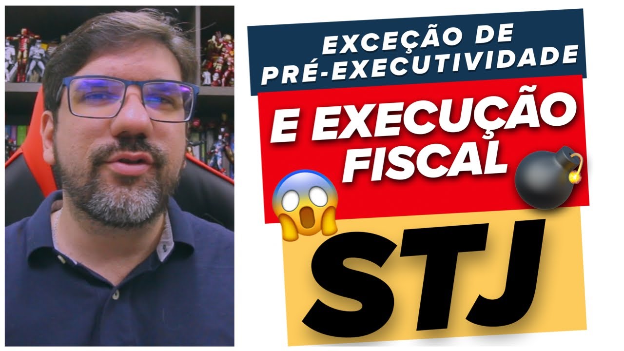 🔴😱 STJ: EXCEÇÃO DE PRÉ-EXECUTIVIDADE E EXECUÇÃO FISCAL | PROF UBIRAJARA 🔴
