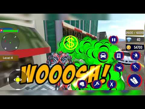 Police Robot Truck Transformation #3 Dino Robot Car Games 3D - Andriod IOS Gameplay