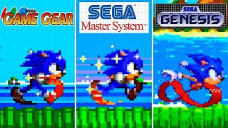 Sonic Triple Trouble|Game Gear Vs Master System Vs Genesis? [8 Bit Vs 16 Bit]