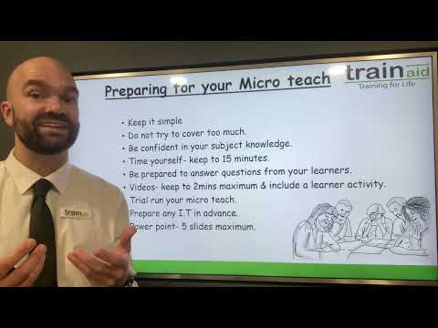 How to create a microteach
